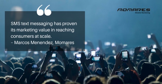 Mobile marketing quote by Marcos Menendez